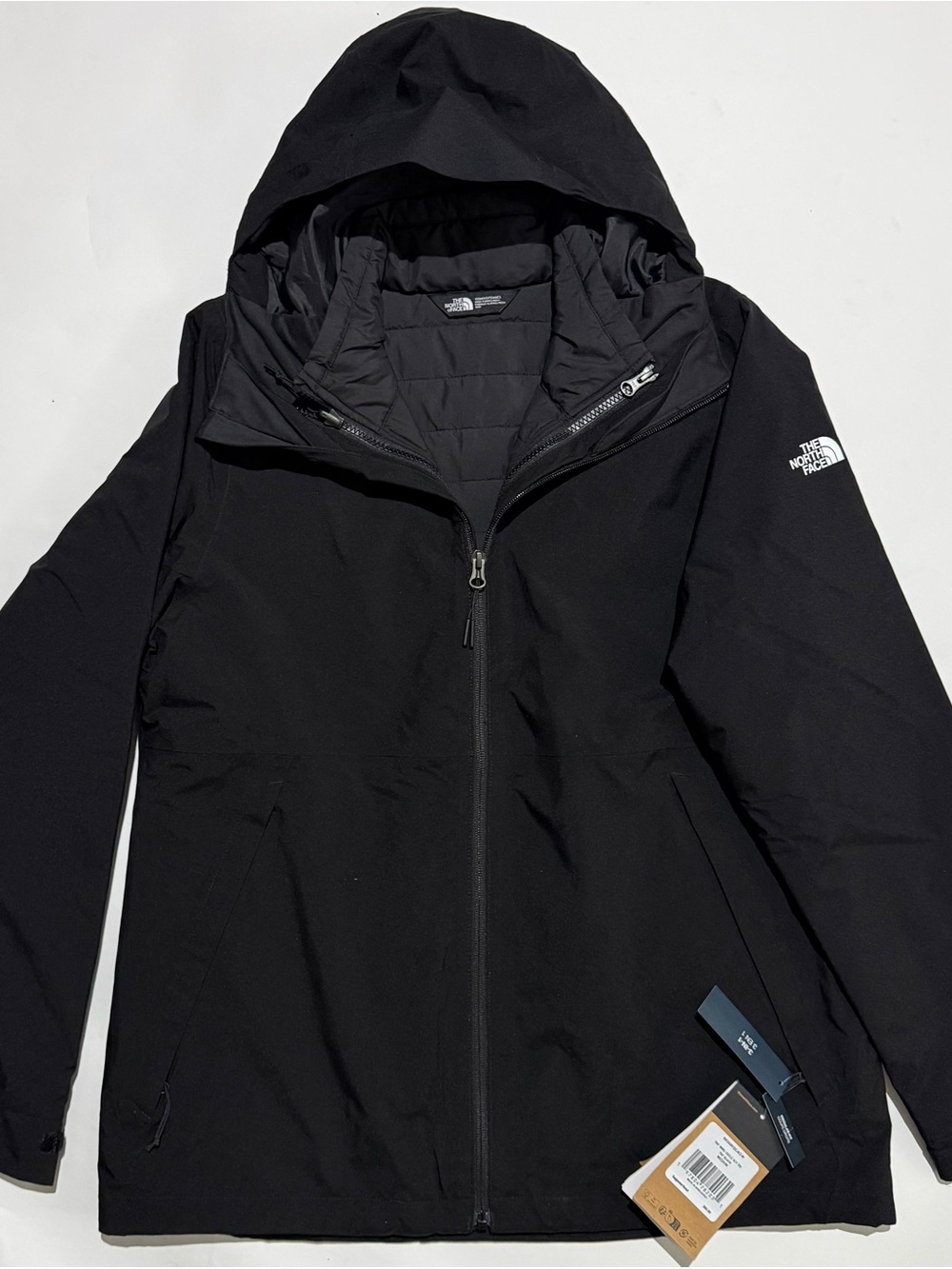 The North Face Castle Valley Triclimate 3-in-1 Jacket Black M NF0A8FQG NWT